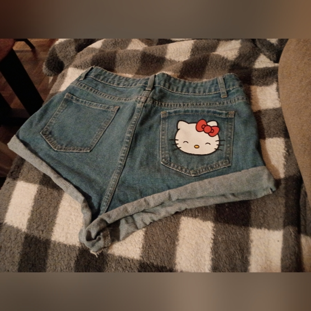 Hello Kitty Jean Shorts